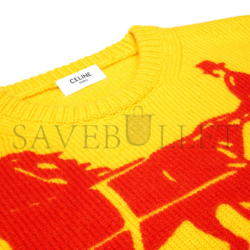 CELINE CREWNECK SWEATER IN CASHMERE RY0SV1261.14YD